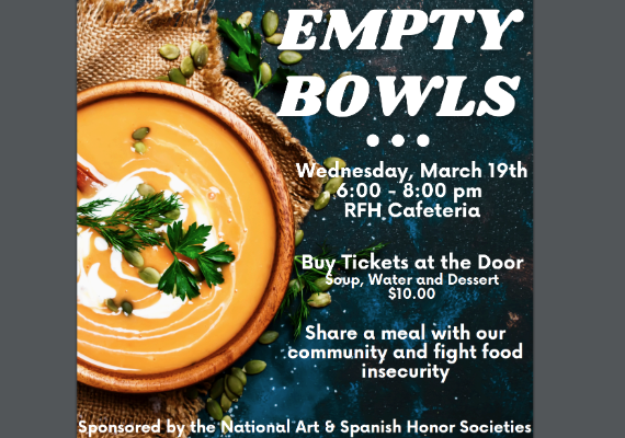  Empty Bowls needs your help!